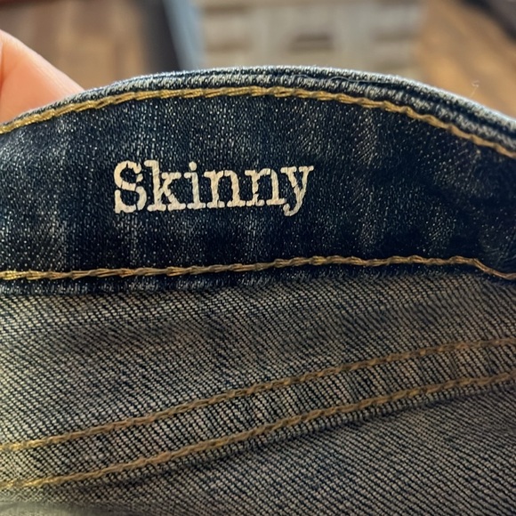 VIGOSS Women’s Skinny Jeans 13‎ Blue Denim Pants Stretch mid rise streetwear Y2K - Picture 9 of 11